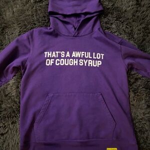 Awful lot of cough syrup hoodie